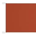 vidaXL Senkrechtmarkise Terrakotta 180x270 cm Oxford-Gewebe