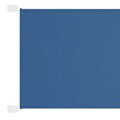 vidaXL Senkrechtmarkise Blau 140x360 cm Oxford-Gewebe