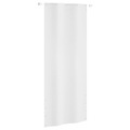 vidaXL Balkon-Sichtschutz Weiß 100x240 cm Oxford-Gewebe