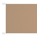 vidaXL Senkrechtmarkise Taupe 250x270 cm Oxford-Gewebe