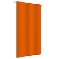 vidaXL Balkon-Sichtschutz Orange 120x240 cm Oxford-Gewebe