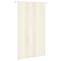 vidaXL Balkon-Sichtschutz Creme 140x240 cm Oxford-Gewebe