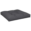 vidaXL Palettensofa-Kissen Schwarz 70x70x12 cm