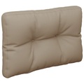 vidaXL Palettensofa-Kissen Taupe 50x40x12 cm