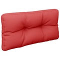vidaXL Palettensofa-Kissen Rot 80x40x12 cm