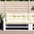 vidaXL Palettensofa-Auflagen 3 Stk. Creme