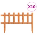 vidaXL Rasenkanten 10 Stk. Tannenholz 4,4 m
