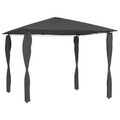 vidaXL, vidaXL Pavillon mit Seitenwand 3x3x2,6 m Anthrazit 160 g/m²