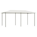 vidaXL Pavillon 3x6x2,6 m Creme 160 g/m²