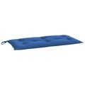 vidaXL Gartenbank-Auflage Blau 100x50x7 cm Stoff