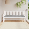 vidaXL Gartenbank-Auflage Grau 180x50x7 cm Stoff