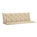 vidaXL Auflage für Hollywoodschaukel Beige 180 cm Stoff