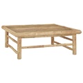 vidaXL, vidaXL Gartentisch 65x65x30 cm Bambus