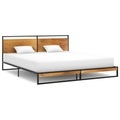 vidaXL, vidaXL Bettgestell Metall 180x200 cm