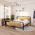 vidaXL, vidaXL Bett Metall 180x200 cm