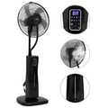 vidaXL, vidaXL Sprühnebel-Standventilator mit Fernbedienung Schwarz