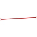 vidaXL, vidaXL Turnstange 125 cm Stahl Rot