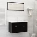 vidaXL, vidaXL Einbauwaschbecken mit Wasserhahn 81x39x18 cm Keramik Weiß