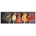 vidaXL, vidaXL Küchenteppich Waschbar Löffel 45x150 cm