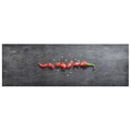 vidaXL, vidaXL Küchenteppich Waschbar Peperoni 60x300 cm