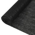 vidaXL Zaunblende Schwarz 1,8x25 m HDPE 150 g/m²