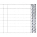 vidaXL Gartenzaun Verzinkter Stahl 50x1 m Silbern