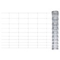 vidaXL Gartenzaun Verzinkter Stahl Silbern 50x1,2 m