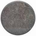 vidaXL Tischplatte Schwarz Ø60x2,5 cm Marmor