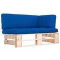 vidaXL, vidaXL Garten-Paletten-Ecksofa Imprägniertes Kiefernholz
