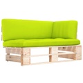vidaXL, vidaXL Garten-Paletten-Ecksofa Imprägniertes Kiefernholz