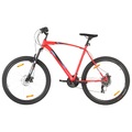 vidaXL, vidaXL Mountainbike 21 Gang 29 Zoll Rad 53 cm Rahmen Rot