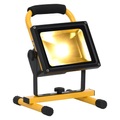vidaXL LED-Strahler Wiederaufladbar mit Handgriff 30W Warmweiß