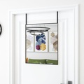 vidaXL, vidaXL Türspiegel Schwarz 50x60 cm Glas und Aluminium