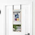 vidaXL, vidaXL Türspiegel Golden 30x80 cm Glas und Aluminium