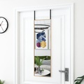 vidaXL, vidaXL Türspiegel Golden 30x100 cm Glas und Aluminium