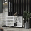 vidaXL Sideboard Weiß 103,5x35x70 cm Spanplatte