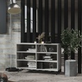 vidaXL Sideboard Betongrau 103,5x35x70 cm Spanplatte