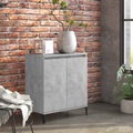 vidaXL Sideboard Betongrau 60x35x70 cm Spanplatte