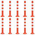 vidaXL Absperrpfosten 10 Stk. 75 cm PE