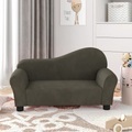vidaXL Kindersofa Dunkelgrau Samt