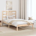 vidaXL Massivholzbett 100x200 cm