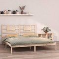 vidaXL Massivholzbett 180x200 cm 6FT Super King
