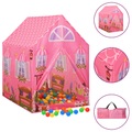 vidaXL, vidaXL Kinder-Spielzelt mit 250 Bällen Rosa 69x94x104 cm
