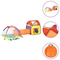 vidaXL, vidaXL Spielzelt mit 250 Bällen Mehrfarbig 338x123x111 cm