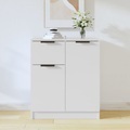 vidaXL Sideboard Weiß 60x30x70 cm Holzwerkstoff