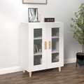vidaXL Sideboard Weiß 69,5x34x90 cm Holzwerkstoff