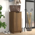 vidaXL Schuhschrank Braun Eichen-Optik 30x35x70 cm Holzwerkstoff