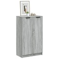 vidaXL Schuhschrank Grau Sonoma 59x35x100 cm Holzwerkstoff