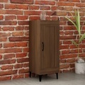 vidaXL Sideboard Braun Eichen-Optik 34,5x34x90 cm Holzwerkstoff