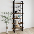 vidaXL Hochschrank Braun Eichen-Optik 80x30x210 cm Holzwerkstoff
